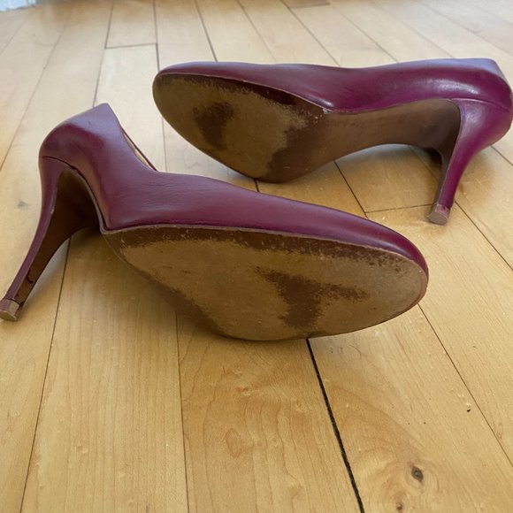 J. Crew Plum Heels - Picture 4 of 4